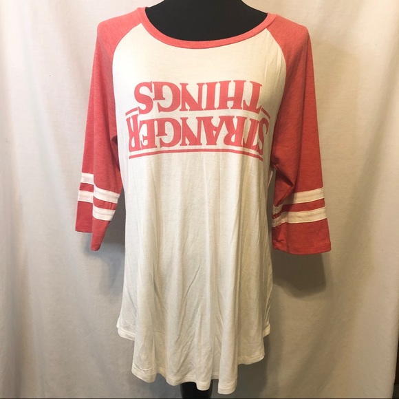Hot Topic Tops - Stranger Things Raglan Baseball Graphic T Shirt